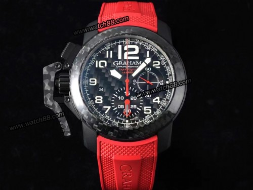 Graham Oversize Chronofighter Carbon Automatic Mens Watch,GRA-03001