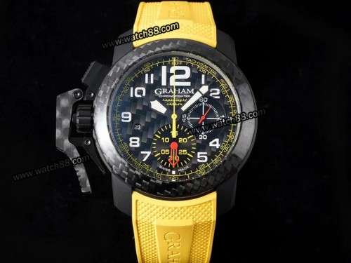 Graham Oversize Chronofighter Carbon Automatic Mens Watch,GRA-03002