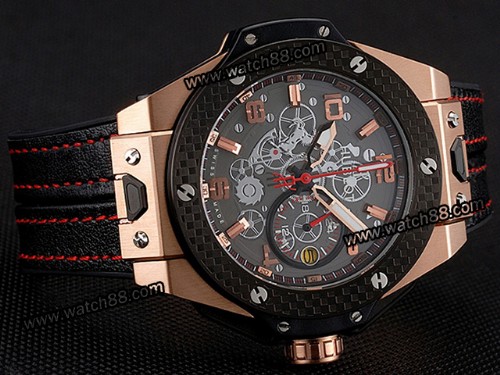 Hublot Big Bang Ferrari 401.OQ.0123.VR King Gold Carbon Limited Edition Man Watch,HB-7592