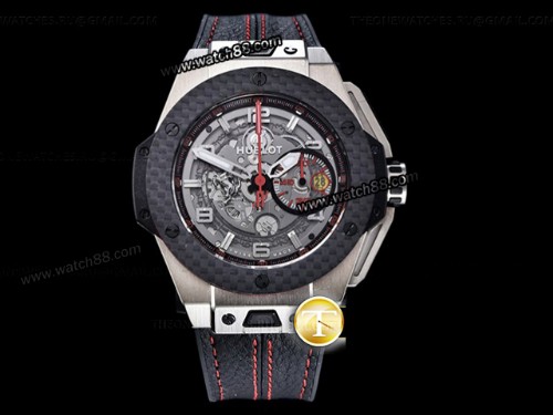 Hublot Big Bang Ferrari Titanium Carbon Mens Watch,HB-192