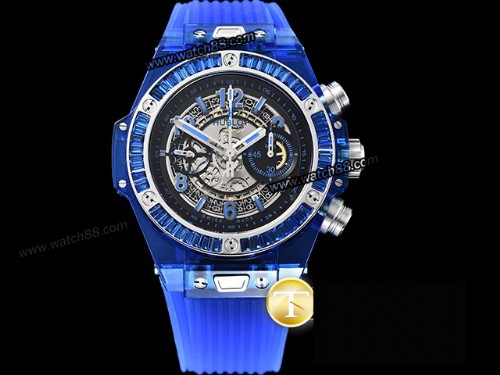 Hublot Big Bang Unico Sapphire Special Edition Chronograph Mens Watch,HB-165