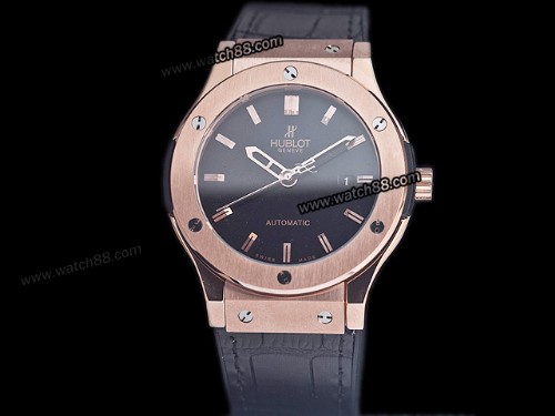 Hublot Classic Fusion 45mm Gold Automatic Mens Watch,HB-81