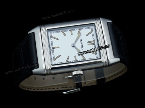 Jaeger Lecoultre Grande Reverso Ultra Thin Duoface Swiss Quartz Lady Watch,JAE-09001