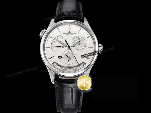 Jaeger Lecoultre Master Control Geographic Power Reserve Men Watch,JAE-01034