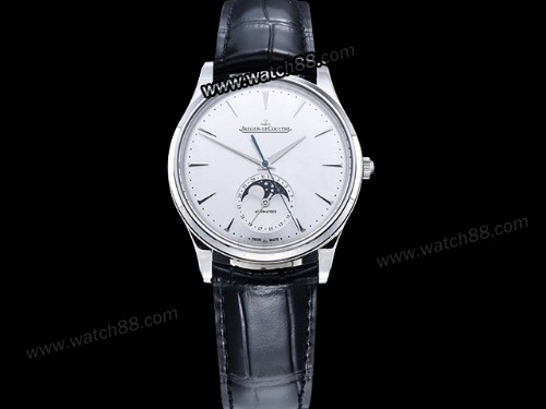 Jaeger Lecoultre Master Ultra Thin Moonphase 39mm Mens Watch,JAE-01055