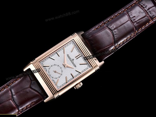 Jaeger Lecoultre Reverso Tribute Small Seconds Automatic Mens Watch,JAE-08029