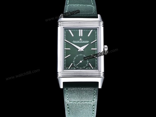 Jaeger Lecoultre Reverso Tribute Small Seconds Automatic Mens Watch,JAE-08030
