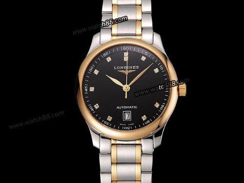 Longines Master Collection Automatic Two Tone Mens Watch,LI-04008