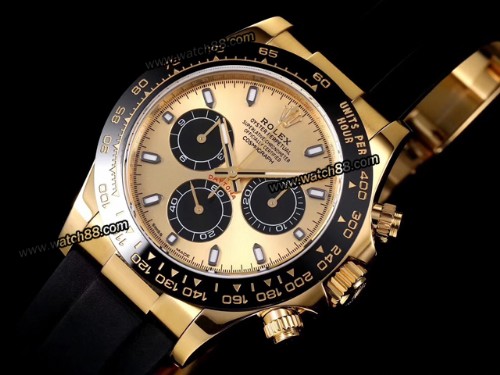 Noob Factory Rolex Daytona 116515 4130 Automatic Chronograph 904L Mens Watch,RL-06114