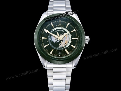 Omega Seamaster Aqua Terra GMT WorldTimer Watch,OM-01539