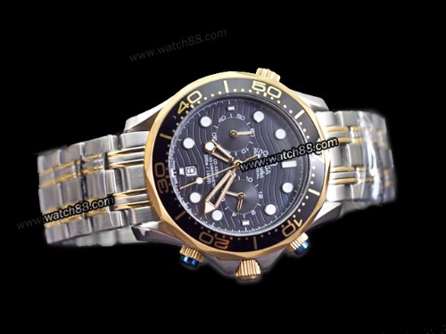 Omega Seamaster Diver 300m Chronograph 210.20.44.51.03.001 Mens Watch,OM-322A