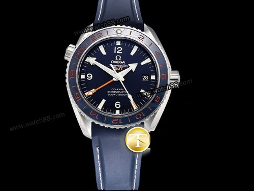 Omega Seamaster Planet Ocean 600M GMT Watch,OMG-2118