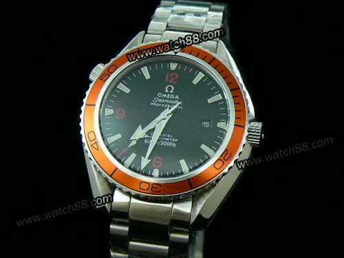 OMEGA SEAMASTER PLANET OCEAN AUTOMATIC MENS WATCH 42MM-2209.50.00,OM-105