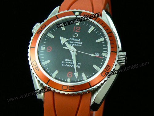 OMEGA SEAMASTER PLANET OCEAN AUTOMATIC MENS WATCH 42MM,OM-108