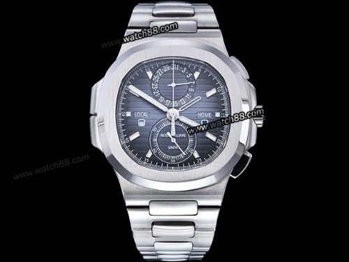 Patek Nautilus Chronograph Travel Time 5990 Automatic Mens Watch,PP-03125