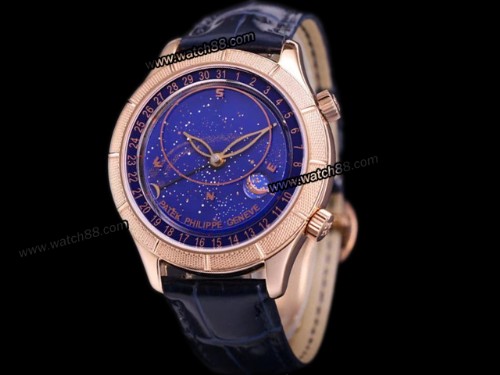 Patek Philippe Grand Complications Celestial Sky Moon 5102PR Watch,PP-12016