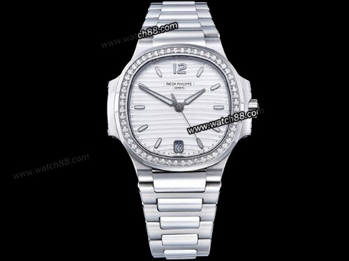 Patek Philippe Nautilus Ladies 7118 35mm Automatic Watch,PP-08027