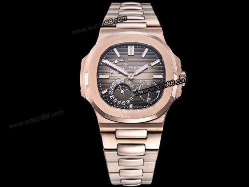 Patek Philippe Nautilus Moon Phase Date 5712 Automatic Mens Watch,PP-03127