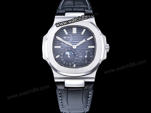 Patek Philippe Nautilus Moon Phase Date 5712 Automatic Mens Watch,PP-03129