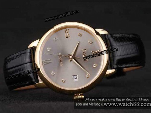 Piaget 2824 Automatic Gold Case Mens Watch,PI-24