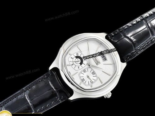 Piaget Emperador Coussin Dual Time Automatic Watch,PG-03006