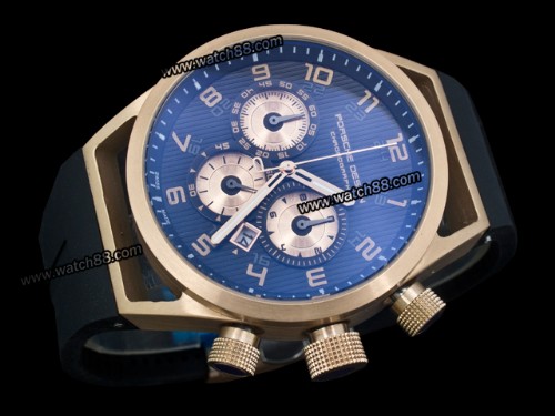 Porsche Design Quartz Chronograph Rose Gold Mens Watch,PS-0098