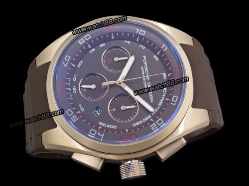 Porsche Design Quartz Chronograph Rose Gold Mens Watch,PS-0121