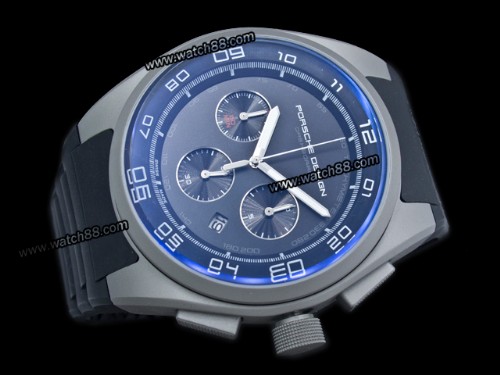 Porsche Design Quartz Chronograph Sandblast Mens Watch,PS-0111