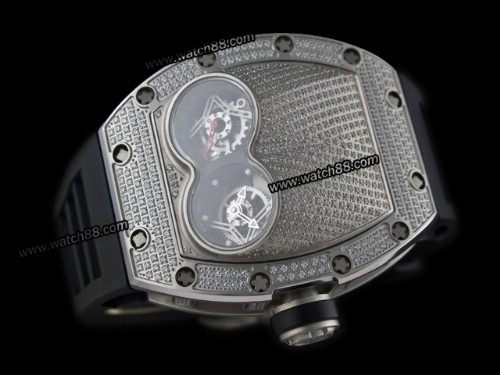 Richard Mille RM 053 Tourbillon Pablo Mac Donough Diamond Mens Watch,RIC-009