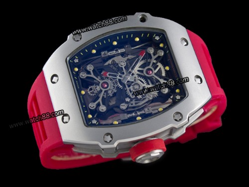Richard Mille RM 27-01 Sandblast Case Automatic Mens Watch,RIC-014