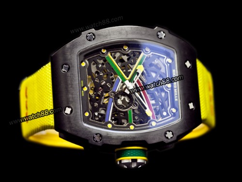 Richard Mille RM67 Nato Strap Automatic Mens Watch,RIC-055
