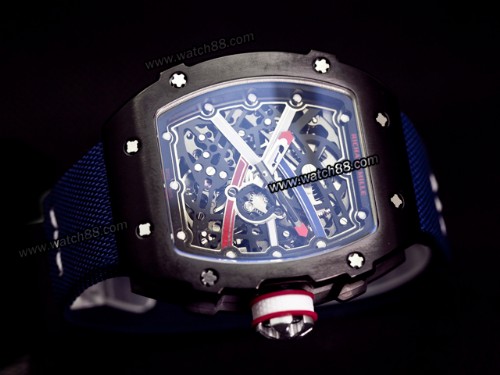Richard Mille RM67 Nato Strap Automatic Mens Watch,RIC-057