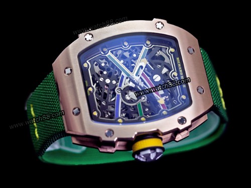 Richard Mille RM67 Nato Strap Automatic Mens Watch,RIC-064