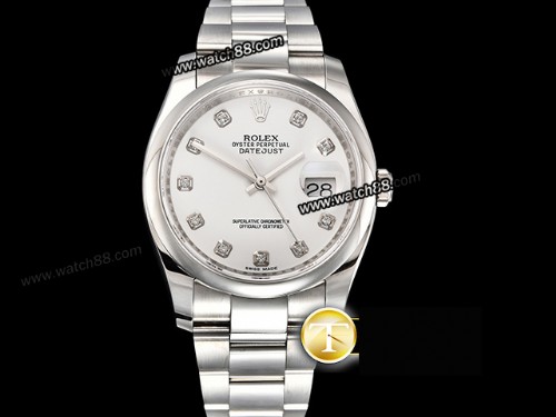 Rolex Datejust 36mm in 904L Steel Automatic Mens Watch ,RL-08150