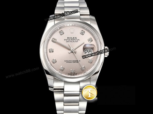 Rolex Datejust 36mm in 904L Steel Automatic Mens Watch ,RL-08151