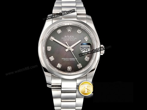 Rolex Datejust 36mm in 904L Steel Automatic Mens Watch ,RL-08154