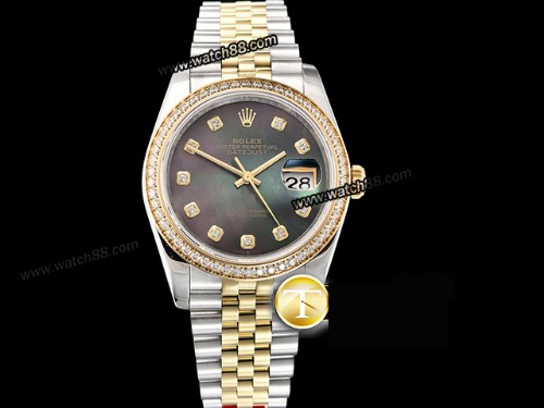 Rolex Datejust 36mm Jub Flt 904L Automatic Mens Watch ,RL-08133