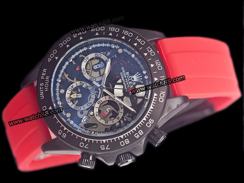 Rolex Daytona Artisans de Geneve Juan Pablo Montoya Challenge 116520 Skeleton Watch,RL-1076