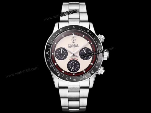 Rolex Daytona Paul Newman Quartz Chronograph Mens Watch,ROL-975