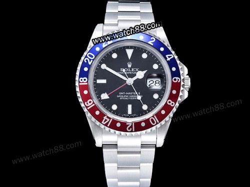 Rolex GMT-Master II 16710 Pepsi Automatic Men Watch,RL-05085