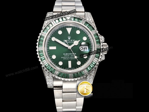 Rolex Submariner 16619 Automatic Diamonds Mens Watch,RL-01067