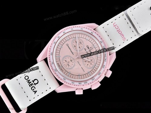 Swatch X Omega Bioceramic Moonswatch Mission to Venus Watch,OM-336E