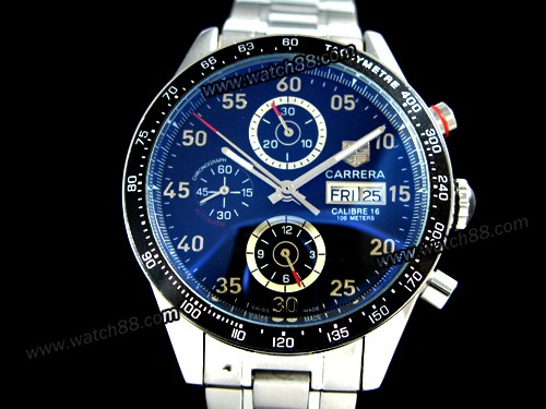 TAG HEUER carrera calibre 16 tachymeter day-date watch-cv2a10.ba0796,TAG-80