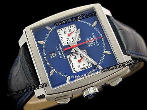 TAG HEUER MONACO Steve McQueen CALIBRE 12 MENS WATCH-CAW2111.FC6183,TAG-124E