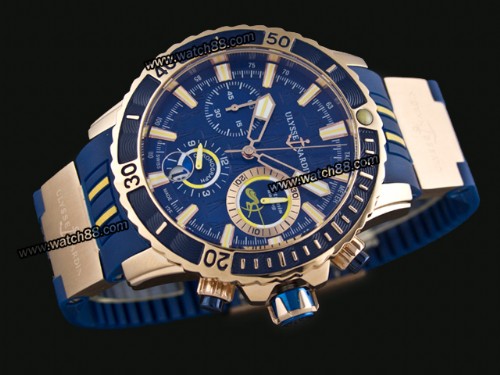 Ulysse Nardin Maxi Marine Diver Quartz Chronograph Watch,UN-086