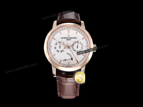 Vacheron Constantin Traditionnelle Day-Date Power Reserve Mens Watch,VC-01706
