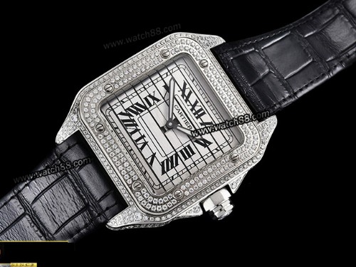 WWF Factory Cartier Santos Triple 100 Limited Edition Triple Dial Watch,CAR-02042