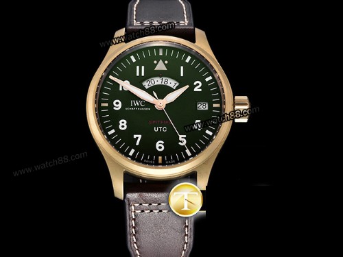 ZF Factory IWC Pilot UTC Spitfire MJ271 Bronze Automatic Mens Watch,IWC-14018