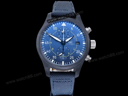  IWC Pilot Chronograph 389008 Blue Angels Edition Man Watch,IWC-07025