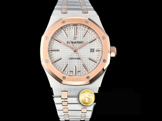 audemars piguet royal oak 15400 two tone man watch